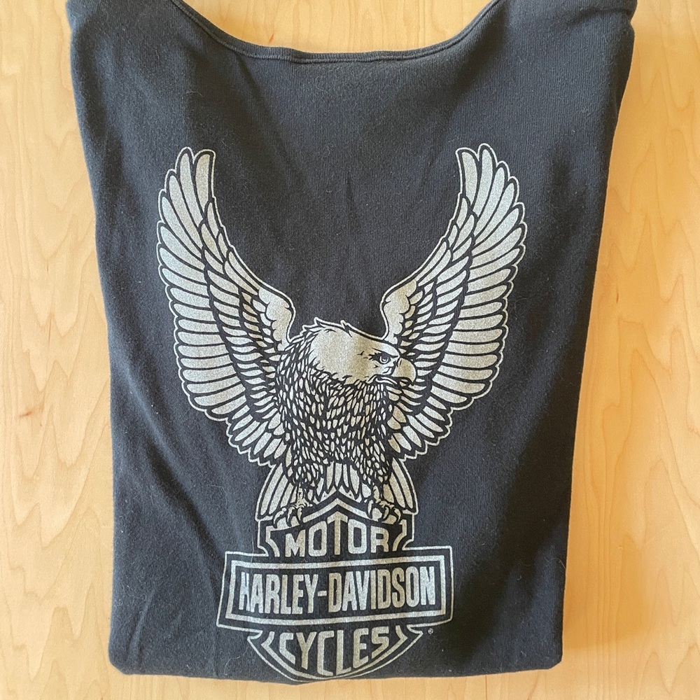 Women’s Harley-Davidson Black Zipper Jacket